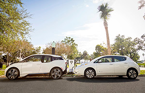 BMW et Nissan associés pour des bornes de recharge