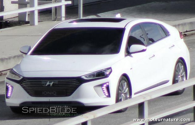 SCOOP : Hyundai Ioniq, premiers clichés volés