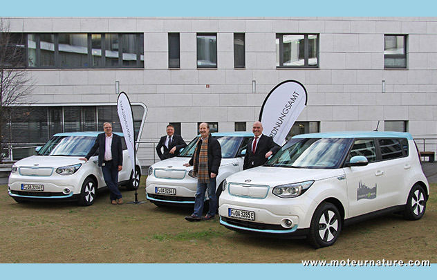 Kia Soul EV à Francfort