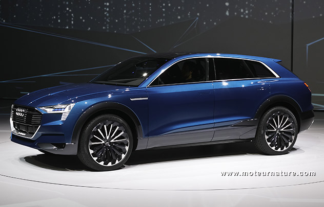 Audi prépare un réseau de bornes de recharge 150 kW