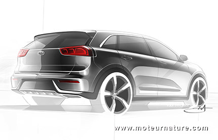 Kia aussi veut concurrencer la Prius avec sa Niro