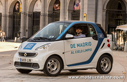 car2go investit Madrid avec des électriques