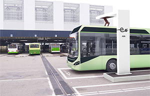 ABB invente la recharge rapide pour les bus électriques