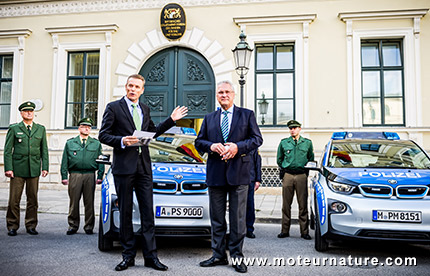 BMW i3 pour la police à Munich