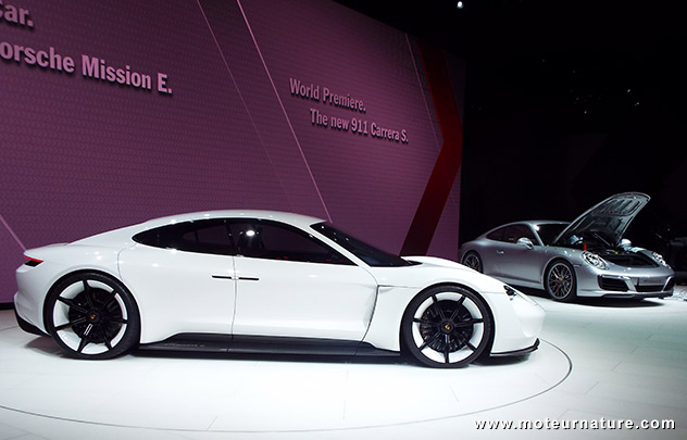 Porsche Mission E concept électrique
