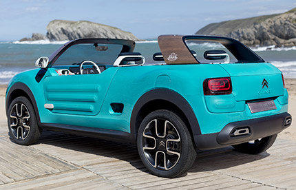 Objectif plage pour le Citroën Cactus M