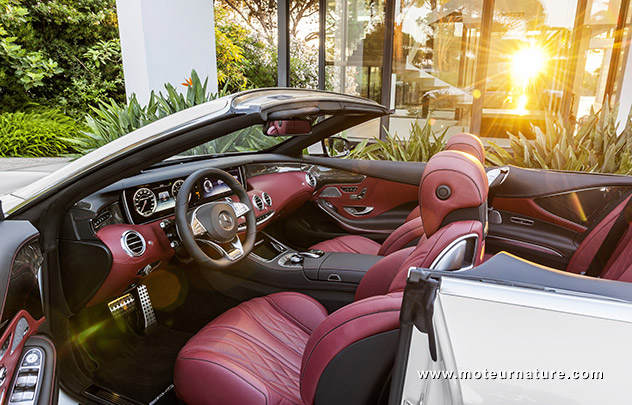 Cabriolet Mercedes classe S