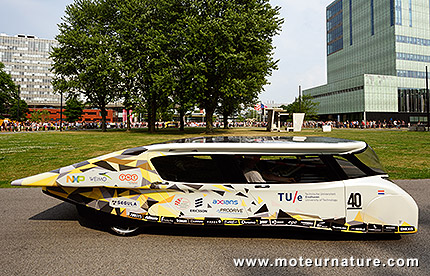 Stella Lux, voiture solaire de l'université d'Eindhoven