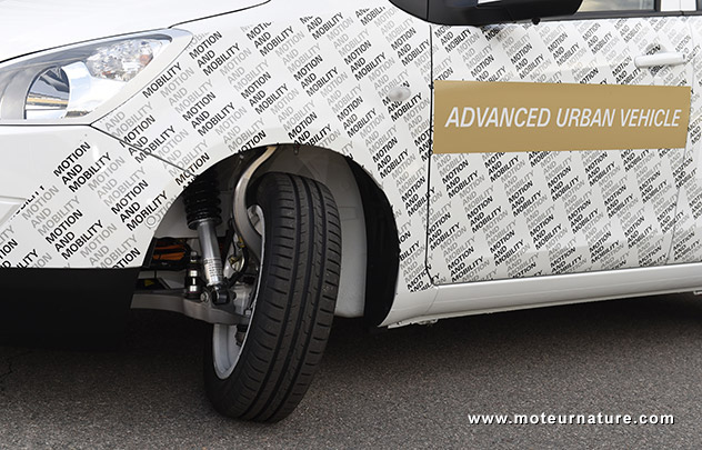 ZF advanced urban vehicle