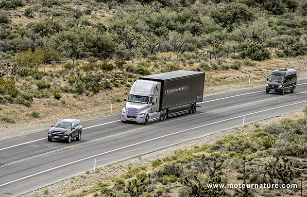 Camion autonome Freightliner