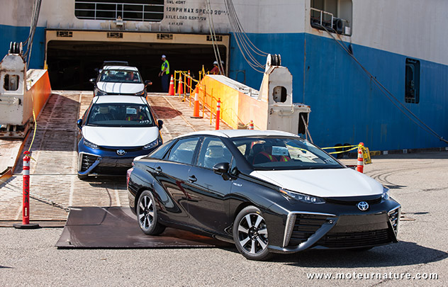 La Toyota Mirai envahit la Californie !