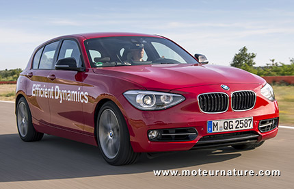 Prototype BMW avec injection d'eau