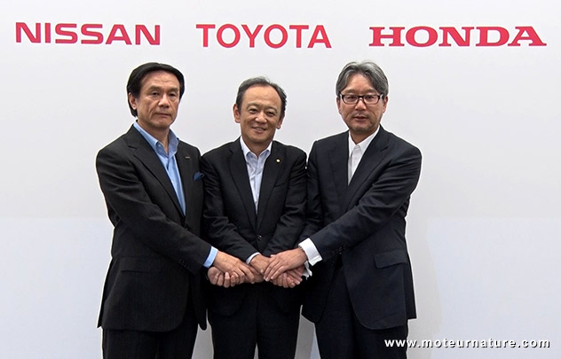 Nissan, Toyota et Honda unis pour l'hydrogène