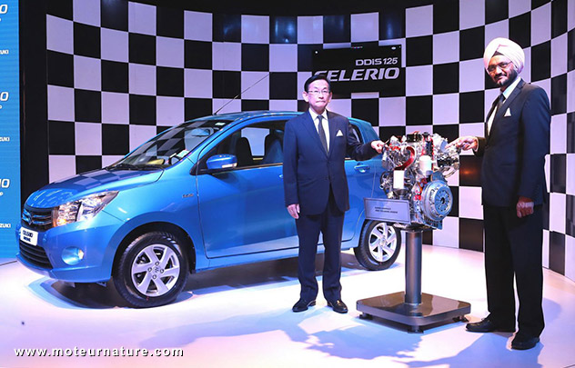 Premiere du Suzuki Celerio avec le nouveau moteur diesel