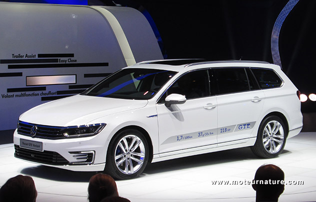 Le prix de la Volkswagen Passat GTE hybride rechargeable