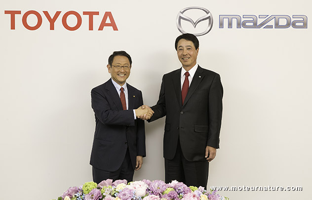 Toyota avec Mazda : une collaboration exemplaire