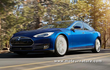 Plus grosse batterie sur la Tesla Model S de base