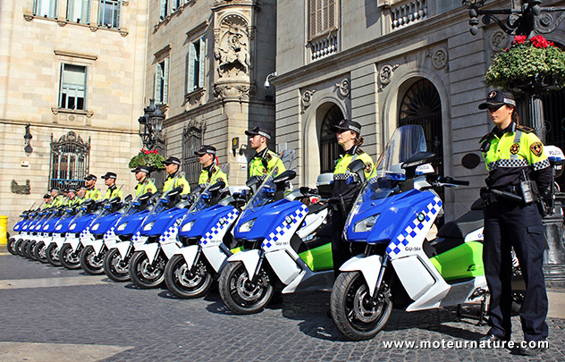 Barcelone a choisi le scooter électrique de BMW