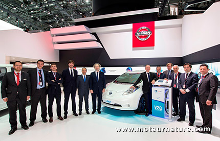 Nissan associé à Endesa pour lancer le V2G