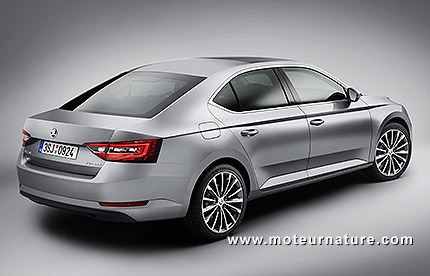 Impressionnante nouvelle Skoda Superb