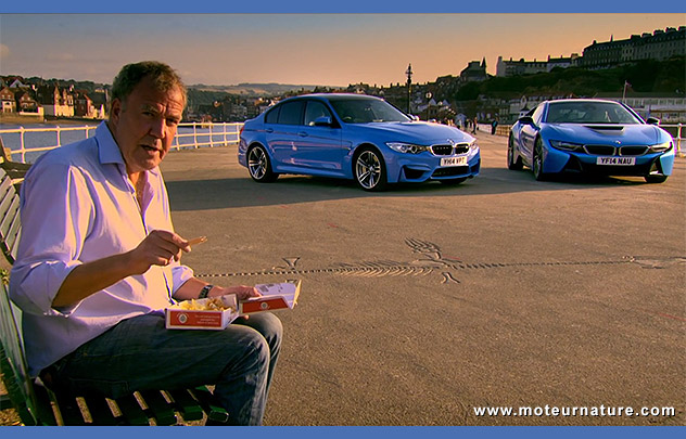 Jeremy Clarkson compare les BMW M3 et i8