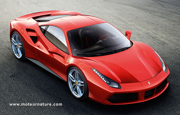 Ferrari 488 GTB, officiellement 12 % plus sobre