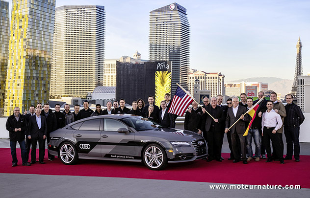 Audi A7 : 901 km sans les mains