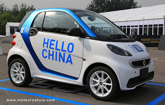 car2go en Chine