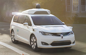 La voiture autonome selon Google : une Chrysler pour Waymo