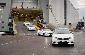 La Honda Clarity Fuel Cell est arrivée en Europe
