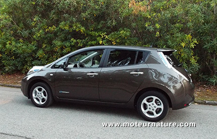 Nissan Leaf en Corse