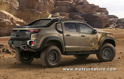 Chevrolet Colorado ZH2 Hydrogen Fuel Cell Electric Vehicle