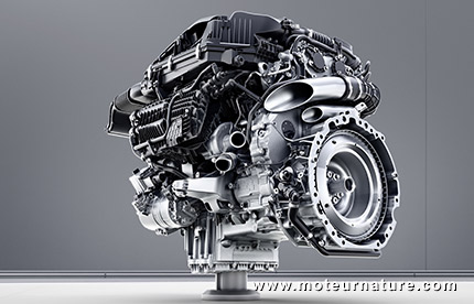 Moteur 6 cylindres en ligne Mercedes