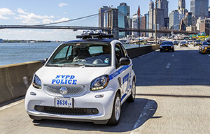 250 Smart Fortwo pour la police de New York