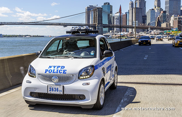 Smart Fortwo de la NYPD