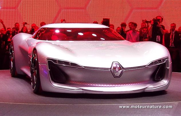 Renault TreZor concept car électrique