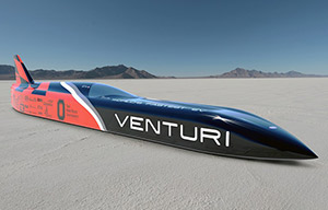 La Venturi VBB-3 officialisée voiture électrique la plus rapide du monde