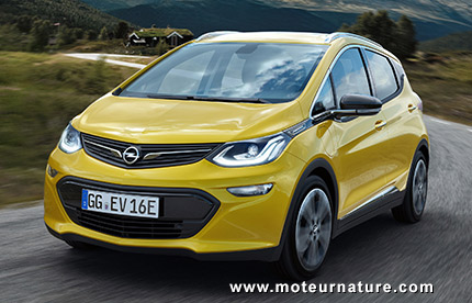 Le prix américain de l'Opel Ampera-E est sans surprise