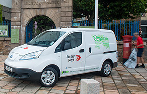 Les utilitaires électriques Nissan ont conquis Jersey