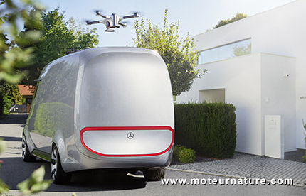 Concept électrique Mercedes Vision Van