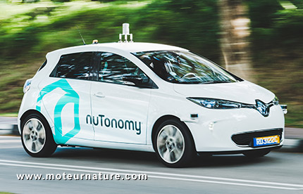 nuTonomy Renault Zoé