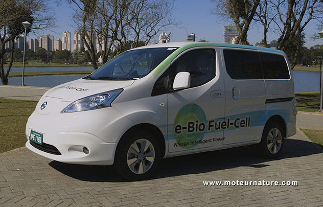 Nissan e-NV200 e-Bio SOFC range extender