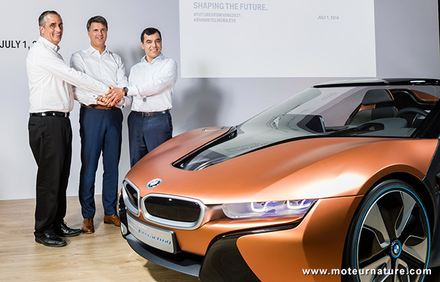 BMW avec Intel et Mobileye