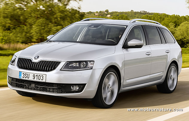 Un 3 cylindres sous le capot de la Skoda Octavia