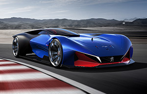 L500 R Hybrid : un dessin de Peugeot en attendant une DS