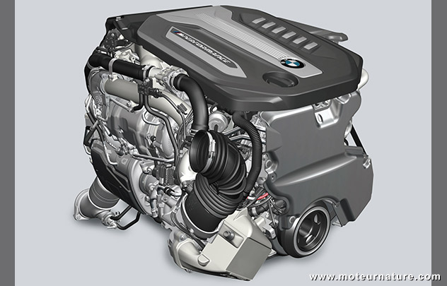 6 cylindres de la BMW 750d