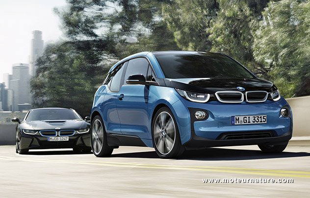 BMw i3 électrique avec batterie de 33 kWh