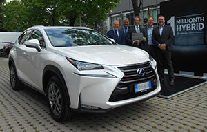 Un million de Lexus hybrides
