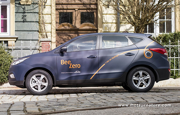 BeeZero un service d'autopartage à l'hydrogène inventé par Linde
