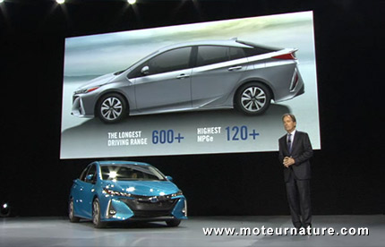 Toyota Prius plug-in hybride rechargeable